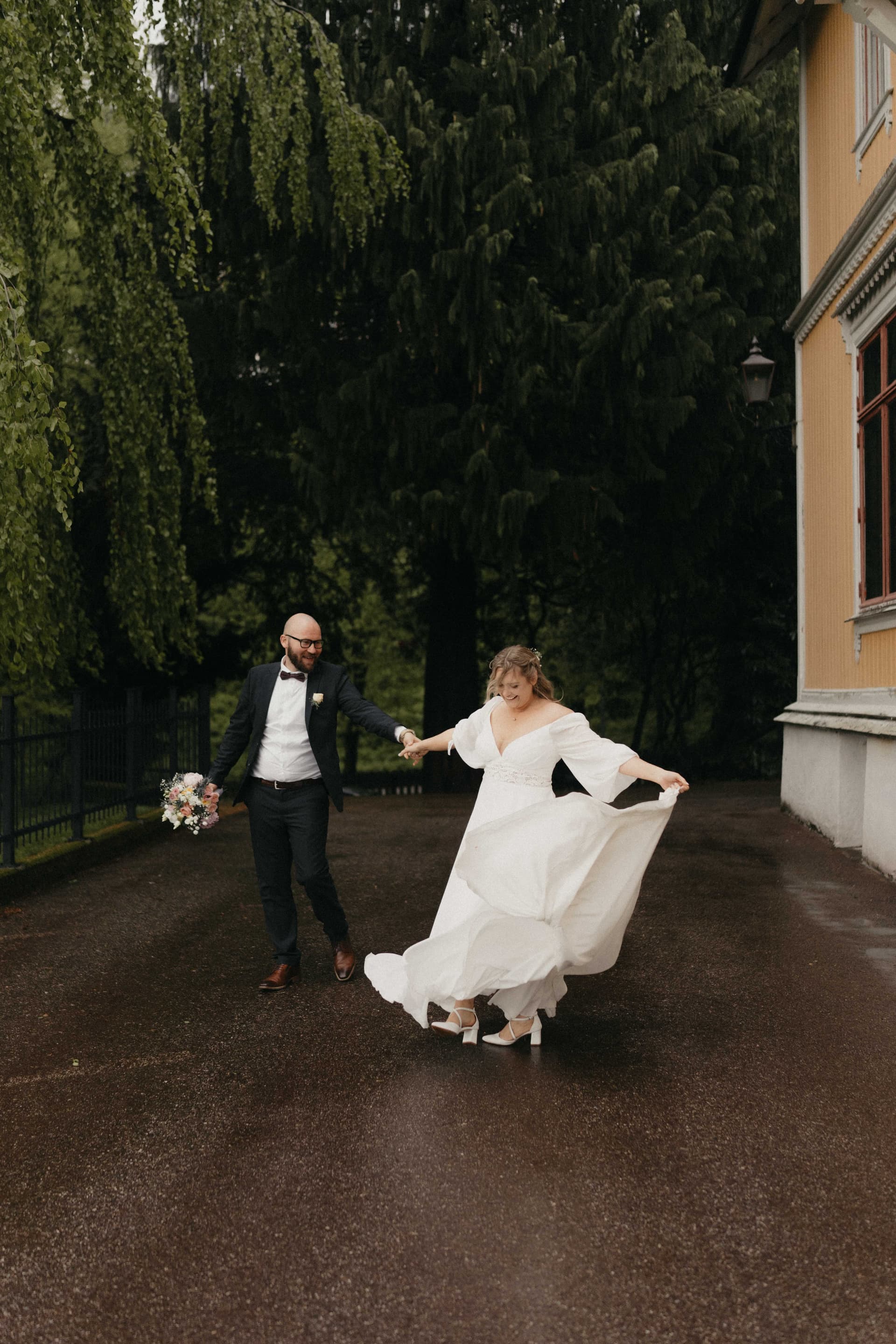 Brylluypsbilde av Oda & Øystein